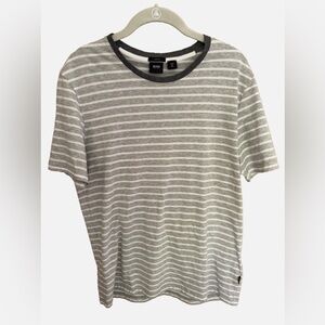 Men's Hugo Boss Slim Fit Striped T-Shirt - Size L